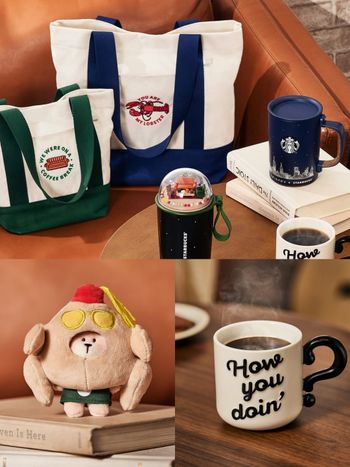 星巴克跟美劇《六人行》聯名了！超可愛「火雞小熊玩偶、中央公園咖啡館不鏽鋼杯」這天開賣！