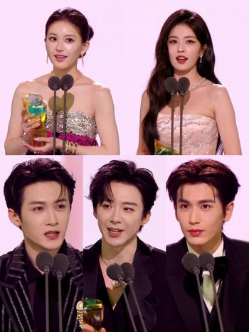 2025騰訊星光大賞得獎名單出爐！趙露思復出奪大獎感動落淚，劉宇寧、檀健次抱回VIP之星，張凌赫獲年度魅力藝人！