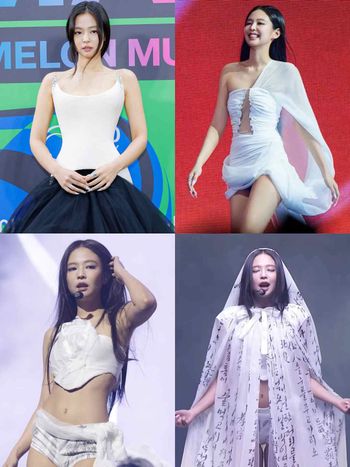 整場都在等Jennie！金珍妮MMA「狂換6套造型」！西太后禮服仙氣滿分、開場掀頭紗堪比女王登基！