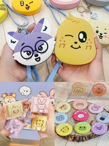 7-11開賣超可愛MINITEEN周邊小物！「迷你CD吊飾、大頭零錢包、貼紙組」根本存心搶克拉錢錢！