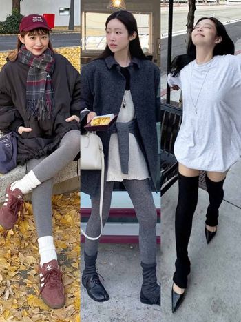 天氣冷穿這樣剛好！日韓女生冬季都在瘋「褲襪穿搭術」！7招穿出又直又細鉛筆腿！