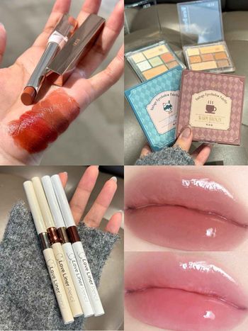 12月開架彩妝新鮮貨！1028復古印花眼影盤、媚比琳蜜光潤唇膏...，日女回購第一眼線筆、手殘也能畫出有神大眼！