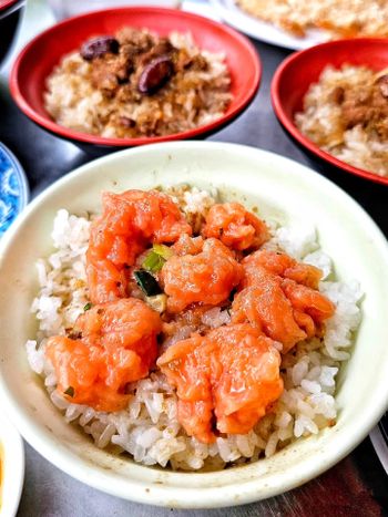雲林｜蝦第一次吃到裹粉仁飯