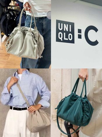 UNIQLO又出神包！C系列全新「黑馬爆款包」來了！超大容量＋多背法、開賣瞬間成銷量王！