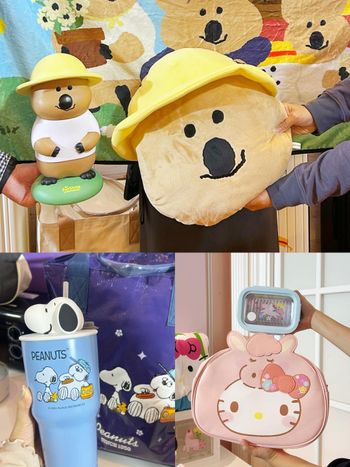 7-11開賣2026新年福袋！超萌「矮袋鼠大頭抱枕毯+存錢筒、Hello Kitty便當袋+便當盒」全都太想要！