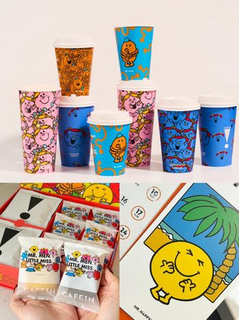 CAFE!N跟《奇先生妙小姐》聯名了！超可愛「公主小姐」五款聯名外帶杯、桌曆、馬克杯全都想收藏！