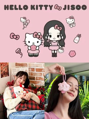 史上最夢幻聯動！Jisoo×Hello Kitty聯名「小灰塵SHUMON+凱蒂貓」周邊太欠買、這天開賣！