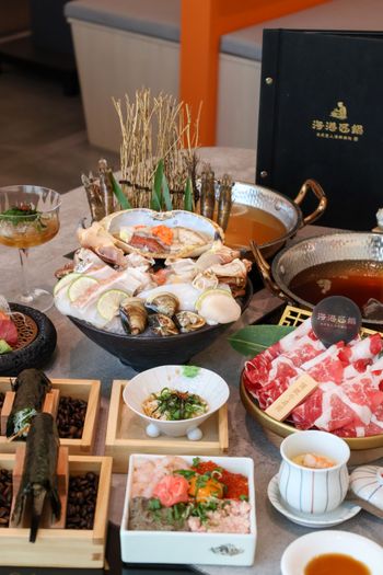 海港匠鍋｜台中南屯一個人也能吃的超鮮活體海鮮鍋，說通關密語送招待！