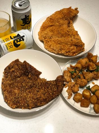 新北土城美食｜家鄉碳烤雞排｜炸完再烤 唇齒留香家鄉的好味道