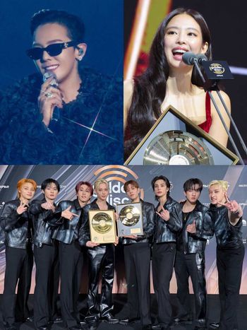 2026韓國金唱片得獎名單出爐！JENNIE獲年度藝人三大獎、GD權志龍奪音源大賞，Stray Kids拿下年度專輯獎！