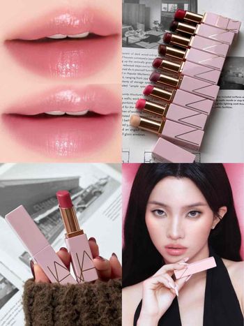 從配方到色彩全面進化！i-dle田小娟演繹NARS「激情過後嫩唇膏」奶油質地一擦顯嫩，實現24小時寶寶嫩光唇！