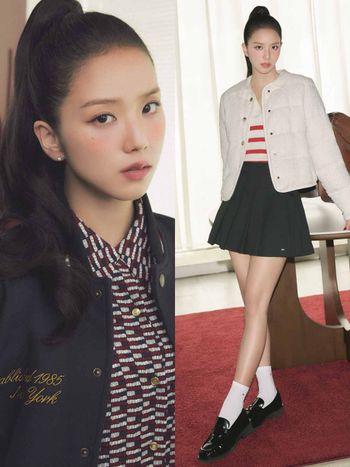 剛過生日再發美照！Jisoo最新TOMMY廣告曝光！雕刻神顏＋鉛筆美腿...這組真的要存！