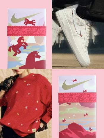 Nike馬年專屬紅包袋太可愛！快看如何免費獲得！限定球鞋也要一起穿回家！