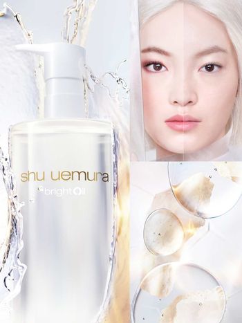 植村秀開啟卸妝保養天花板！全新「酒粕白油」注入天然米糠油＋四大頂級成分，邊卸邊養膚、卸出淨透白玉肌！