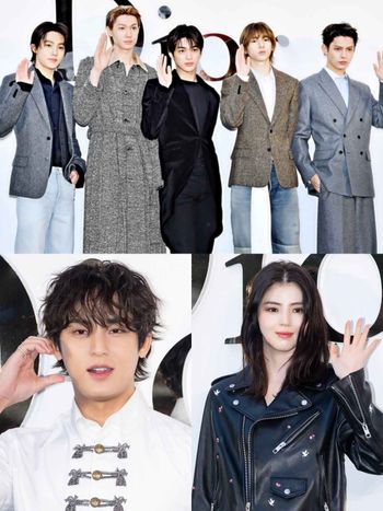 DIOR首爾活動黃金陣容！SVT金玟奎、CORTIS夢幻同框！韓韶禧狀態超好、美神直接降臨！