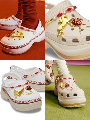 Crocs馬年限定逆天神鞋！內建「６公分厚底」根本比例救星、過年走春自帶大長腿！