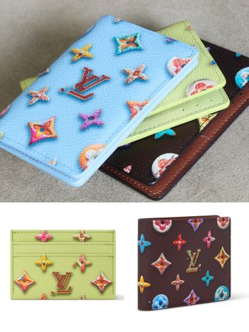 看起來超好吃？！LV悄悄上架「甜甜圈老花」系列！卡夾、皮夾一萬多起入手！