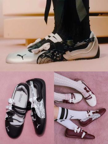 這回真的忍不了！PUMA推出「蕾絲版」Speedcat芭蕾球鞋！限定四色一次看、高級酒紅最燒！
