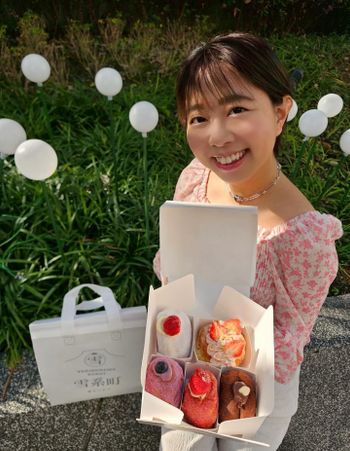 雪系町生甜甜圈莓禮冬季系列，快閃誠品南西到 1/31