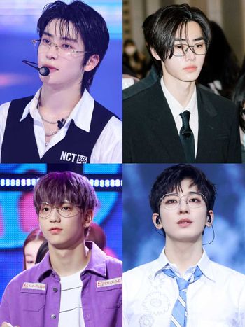 韓網熱議6位KPOP男偶像傳奇眼鏡照！圓佑被封眼鏡男神天花板，成訓、秀彬帥到讓人難移開視線！