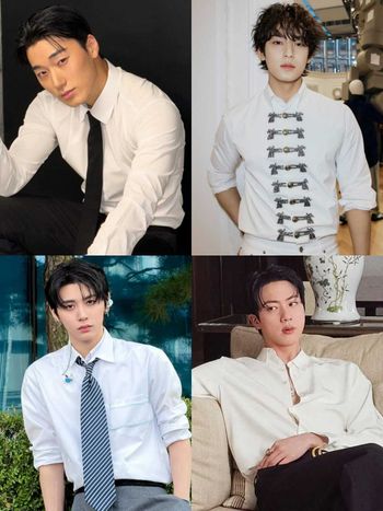 誰扛得住！6位公認超性感「白襯衫之神」！人間撒旦ATEEZ崔傘再封神、名場面忍不住狂重播！