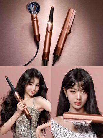 新年第一台女神級美髮神器！張員瑛同款Dyson新春限定夢幻色「琥珀香檳」讓秀髮自帶發光濾鏡！
