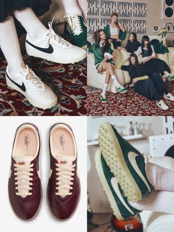 這雙接下來一定爆！MEOVV集體穿上腳「Nike復古薄底鞋」太好看！快衝官網下標同款！