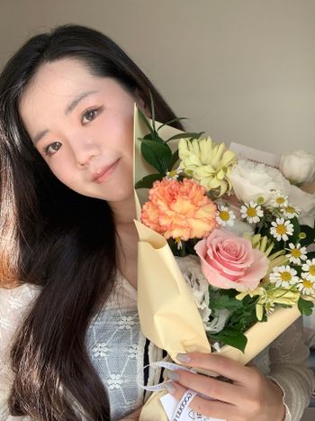 沒想到玩遊戲也能拿鮮花💐