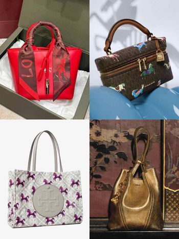 2026過年走春就靠它！9款馬年開運限定包！Longchamp酒紅手提包、MK小馬包招來好運氣！