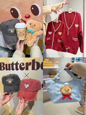 可愛到暈倒！CACO、Wave Shine聯名泰國人氣Butterbear奶油小熊！快閃店這天開始！