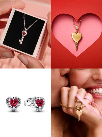 禮物提前準備好！Pandora 2026情人節系列來了！「愛心紅寶石」鑰匙吊飾、項鍊...打開另一半的心！