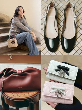 Dior 2026春夏夢幻「蝴蝶結系列」來了！Jisoo超愛Lady Dior包、入門小皮件一次看！