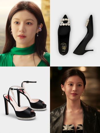  韓劇女主御用美鞋！《愛情怎麼翻譯?》高允貞第一集就穿這雙RV「花鑽跟鞋」、人生值得投資一雙！