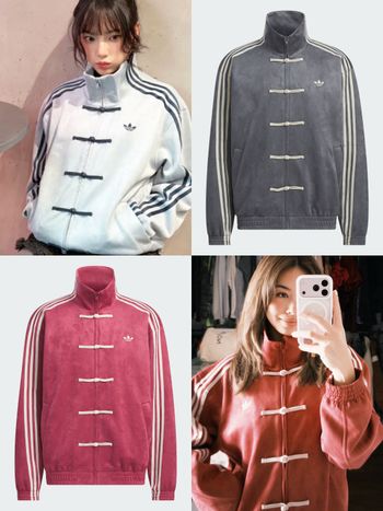 今年必買～愛迪達「新中式外套」爆紅！賣到快缺貨要速速下手！竟然還有寵物版可以穿親子裝！