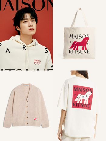 小狐狸迎新春！Maison Kitsuné馬年系列上新！「托特包、針織上衣」低調高級、新年好想擁有！