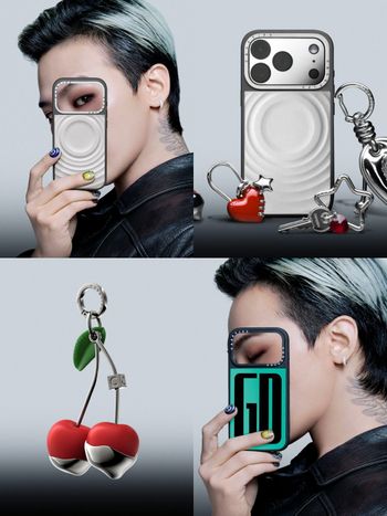 龍哥就是狂！GD成為CASETiFY首位代言人！同款「金屬水波紋手機殼」好怕搶不到！