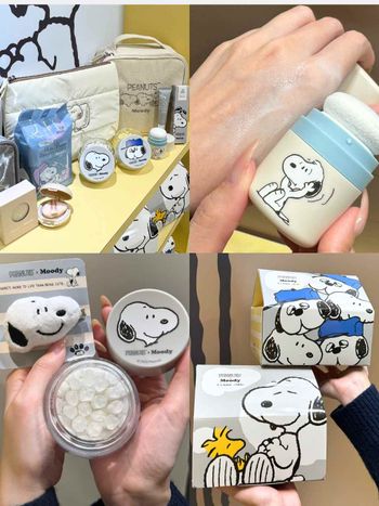 2026史努比聯名美妝登場！Moody超夢幻SNOOPY美妝快閃店降臨A11，手工洗刷皂、頭髮蓬蓬粉...，都可愛瘋了！