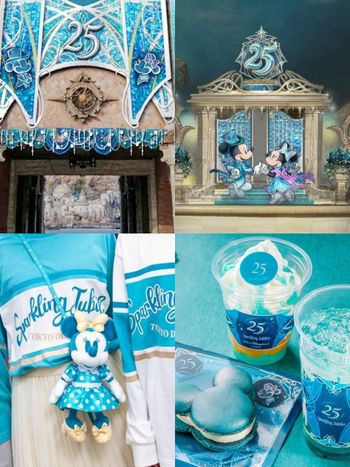 東京迪士尼海洋25歲了！25週年限定「米奇米妮裝飾、湖水藍米妮玩偶背包」必拍必買亮點一次看！