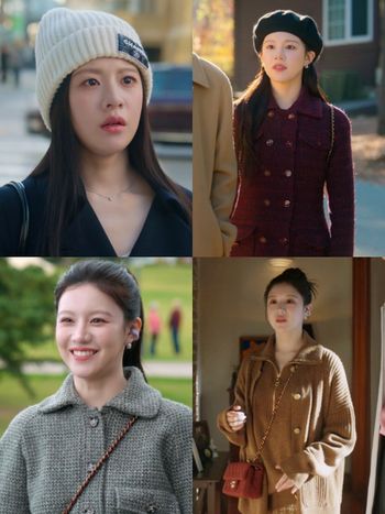 毛帽被問爆！《愛情怎麼翻譯?》高允貞根本行走的香奈兒！15套小香風穿搭、CHANEL包包一次看！