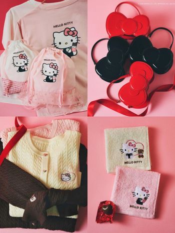 日牌ROPE PICNIC聯名Hello Kitty粉絲要暴動了！「限量T恤＋蝴蝶結小包」可愛到犯規！