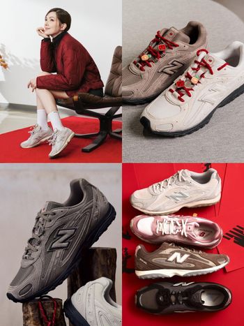 2026新年買這雙！NB韓星最愛薄底鞋204L出新色！「芭蕾粉、巧克力棕」女神許瑋甯也穿了！ 