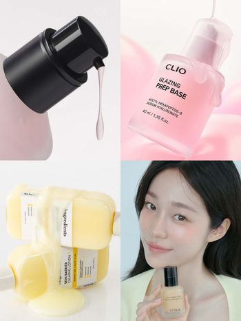 2026韓系底妝趨勢公開！妝容服貼必入手五款「黏性」妝前乳，VDL、espoir、CLIO，一抹把底妝牢牢固定在臉上！
