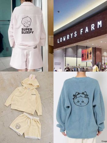 吉友們千萬冷靜！LOWRYS FARM驚喜聯名《吉伊卡哇》！大頭寶寶毛衣、睡衣直接錢包破防！