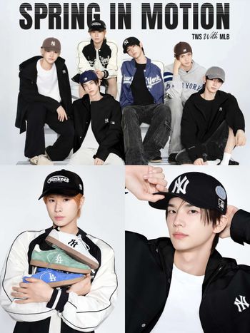 韓國MLB太會！找TWS全團拍廣告「同款棒球帽」準備開搶！這雙「德訓鞋」台灣買得到！