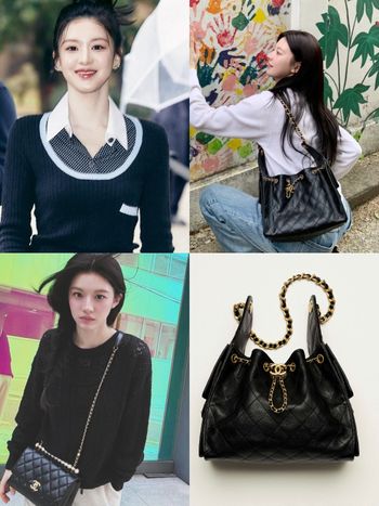 下戲也是行走的香奈兒！高允貞5款夢幻「香奈兒包」收藏盤點！爆火CHANEL 25、小書包她都有！