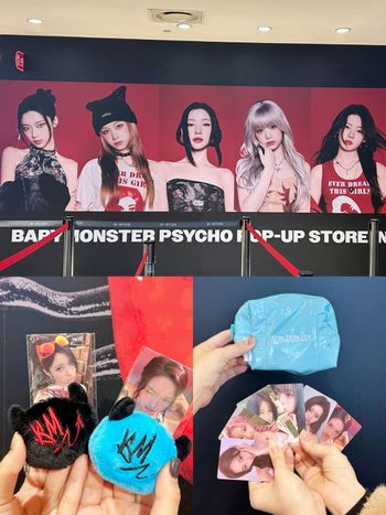 BABYMONSTER PSYCHO快閃店在統一時代！「絨毛吊飾+小卡組、黑白明信片」必買周邊價格一次看！