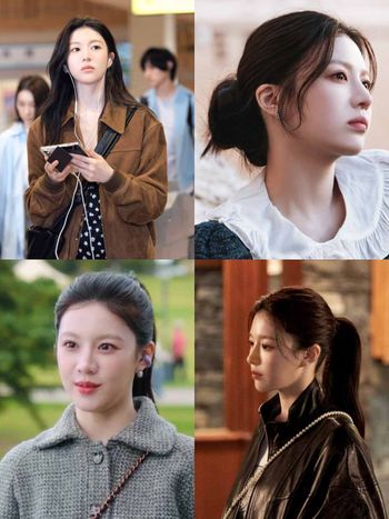 《愛情怎麼翻譯？》高允貞髮型分析！冷茶棕＋高層次剪、高顱頂馬尾、小臉瀏海到溫柔盤髮，車茂熙「瘦臉髮型公式」一次拆給你看！