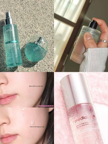 冬季乾肌卡粉救星！韓女默默私藏保濕噴霧推薦，medicube、ANUA加入PDRN，妝前妝後必用「噴霧乳液」底妝超服貼！