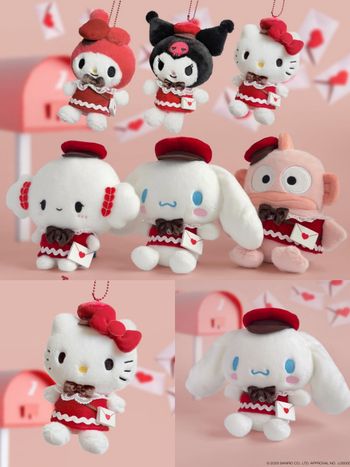 2026情人節禮物就送這個！三麗鷗「送情書系列」Hello Kitty、大耳狗化身最萌小郵差可愛翻！