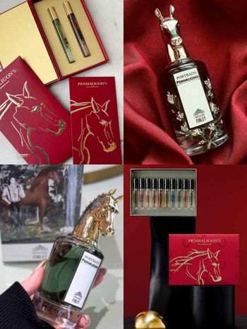 潘海利根新春香氛盛典登場！馬頭芬利限定新年包裝＋情人節手繪活動，滿額贈送珍藏級「幸運馬蹄鐵」！